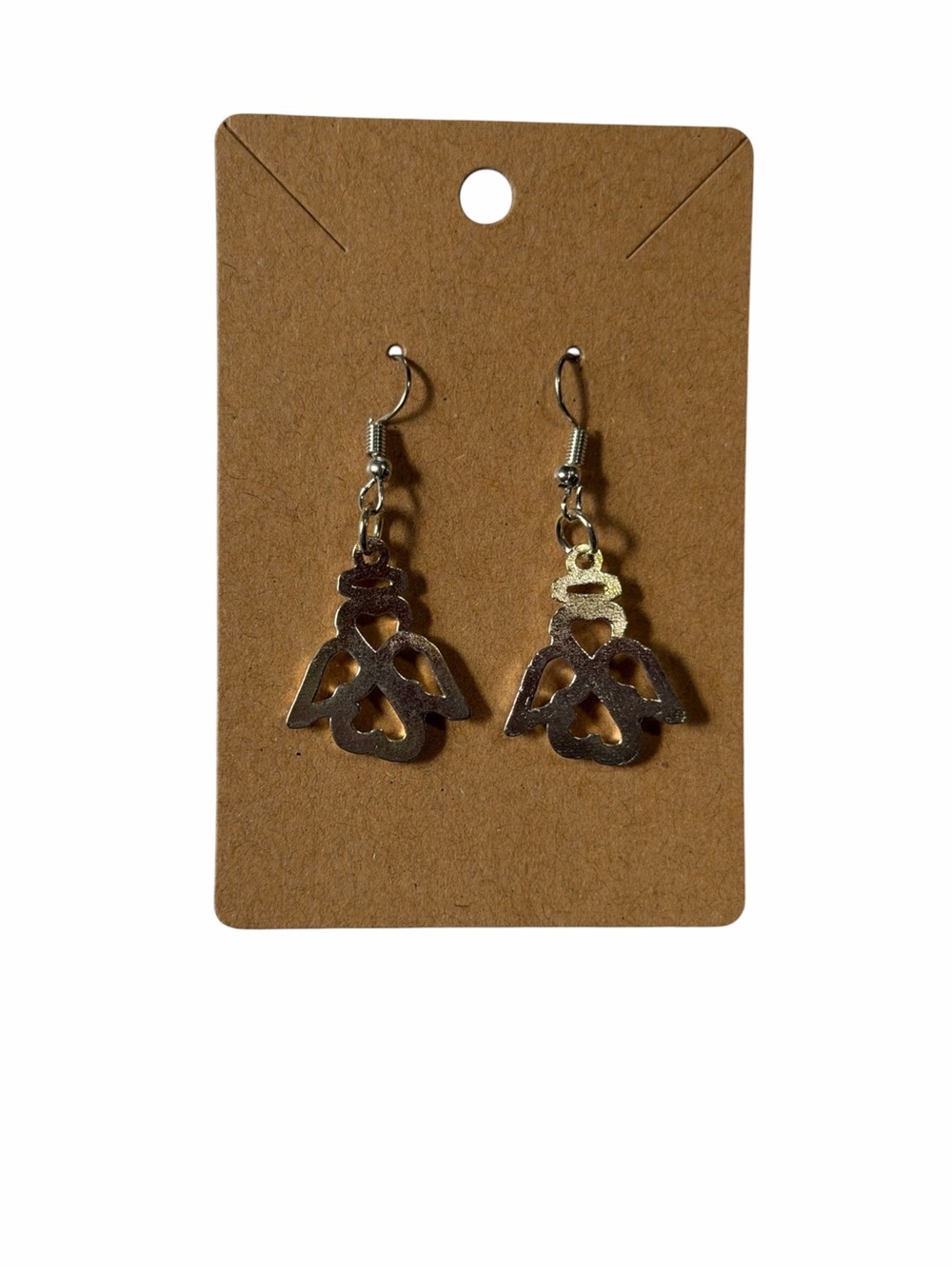 Angel Dangle Cutout Earrings